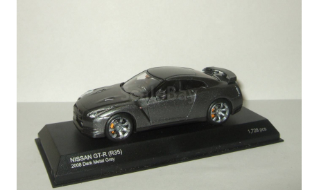 Ниссан Nissan GT-R R35 2008 Kyosho 1:43, масштабная модель, 1/43