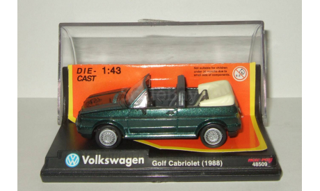 Фольксваген VW Volkswagen Golf II Кабриолет 1988 New Ray 1:43 48509 Ранний, масштабная модель, 1/43