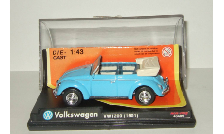 Фольксваген VW Volkswagen Beetle Kafer Жук 1200 1952 New Ray 1:43 48489 Ранний, масштабная модель, scale43