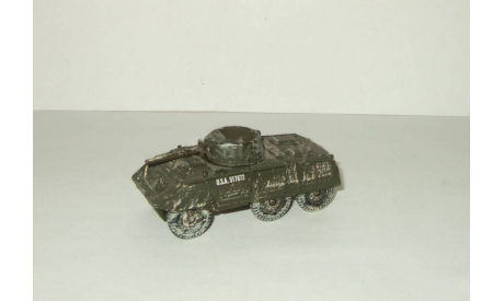 Бронетранспортер USA M8 Greyhound Light Armor Tank USMC Corgi 1:72, масштабная модель, 1/72