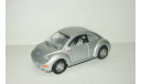 Фольксваген VW Volkswagen New Beetle 1999 Kinsmart 1:32, масштабная модель, scale32