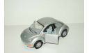 Фольксваген VW Volkswagen New Beetle 1999 Kinsmart 1:32, масштабная модель, scale32