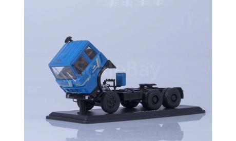 МАЗ 6422 седельный тягач (ранний, синий) /откидывающаяся кабина/ SSM 1:43 SSM1172, масштабная модель, scale43, Start Scale Models (SSM)