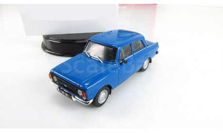 ИЖ (Москвич) 412 028 1982 - 2001 гг. синий IXO IST Автолегенды СССР 1:43, масштабная модель, scale43, Автолегенды СССР журнал от DeAgostini