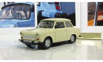 Трабант Trabant Р 601 1969 (ГДР) бежевый IXO IST Автолегенды СССР 1:43, масштабная модель, 1/43, Автолегенды СССР лучшее журнал от Deagostini