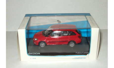 Skoda (Шкода) Fabia II Рестайлинг Универсал Abrex 1:43, масштабная модель, 1/43, Škoda