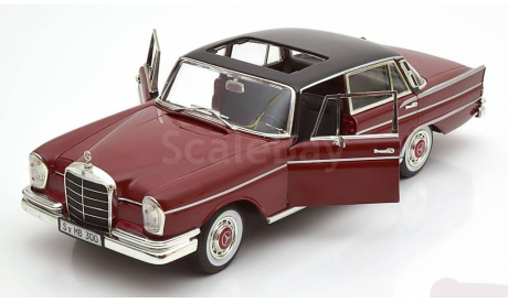 Мерседес Mercedes Benz 300SE 1961 W112 Revell 1:18, масштабная модель, scale18, Revell (модели), Mercedes-Benz
