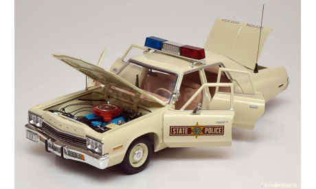 Додж Dodge Monaco Ilinois State Police 1974 Ertl 1:18, масштабная модель, 1/18, ERTL (Auto World)