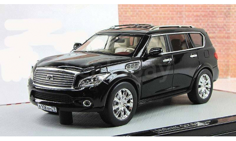 Инфинити Infiniti QX 56 2011 4x4 4WD Черный GLM 1:43 VVM108, масштабная модель, scale43