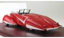 Кадиллак Cadillac V-16 Hartmann 1937 Roadster True Scale Miniatures TSM 1:43, масштабная модель, 1/43, TSM Model