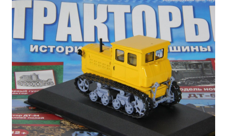 Трактор ДТ 54 1950 СССР серия ’Тракторы’ IXO Hachette 1:43, масштабная модель, 1/43, Тракторы. История, люди, машины. (Hachette collections)