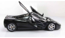 Мерседес Макларен Mercedes Mclaren F1 black AutoArt 1:18 76002, масштабная модель, 1/18