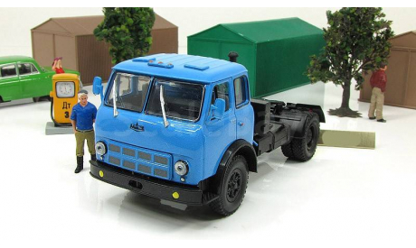 Маз 500 В Седельный тягач 1970 СССР НАП Наш Автопром 1:43, масштабная модель, scale43