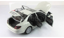 Мерседес Mercedes Benz C-class W204 2007 седан Белый Autoart 1:18 76262 БЕСПЛАТНАЯ доставка, масштабная модель, 1/18, Mercedes-Benz