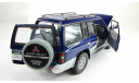 Мицубиси Mitsubishi Pajero Long 3.5 V6 4WD 4x4 Синий Sunstar 1:18 1223, масштабная модель, scale18