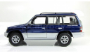 Мицубиси Mitsubishi Pajero Long 3.5 V6 4WD 4x4 Синий Sunstar 1:18 1223, масштабная модель, scale18