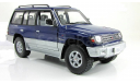 Мицубиси Mitsubishi Pajero Long 3.5 V6 4WD 4x4 Синий Sunstar 1:18 1223, масштабная модель, scale18