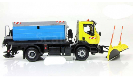 Рено Renault Kerax 2008 Снегоуборщик Norev 1:43 518842, масштабная модель, scale43