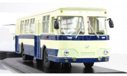 Автобус Лиаз 677 Синий СССР Классик Бус ClassicBus 1 43