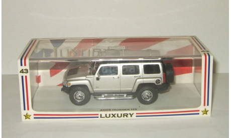 Хаммер Hummer H3 4x4 2006 Luxury Collectibles 1:43, масштабная модель, Luxury Diecast (USA), scale43
