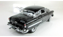 Шевроле Chevrolet Bel Air Hard Top Coupe 1954 черный Sunstar 1:18, масштабная модель, 1/18