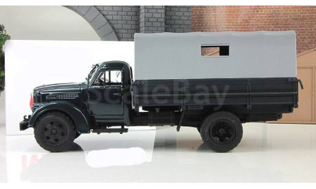 Урал Зис УралЗИС 355М с тентом СССР Автоистория 1:43 44100169, масштабная модель, scale43, Автоистория (АИСТ)