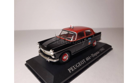 Peugeot 404 Париж 1962 Такси мира 1/43, масштабная модель, scale43