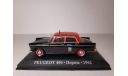 Peugeot 404 Париж 1962 Такси мира 1/43, масштабная модель, scale43