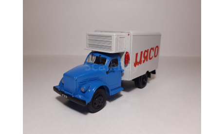 ГАЗ-51 (1АЧ) Рефрижератор мясо (АНС №62) 1/43, масштабная модель, scale43