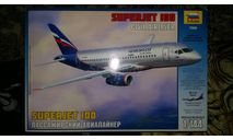 Сухой Суперджет 100, сборные модели авиации, scale144
