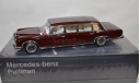 1/18 Mercedes-Benz 600 Pullman w100 (KengFai), масштабная модель, 1:18