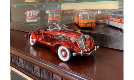 1/18 Auburn Boattail Speedster 851, 1935 (ertl), масштабная модель, ERTL (Auto World), 1:18