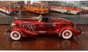 1/18 Auburn Boattail Speedster 851, 1935 (ertl), масштабная модель, ERTL (Auto World), 1:18