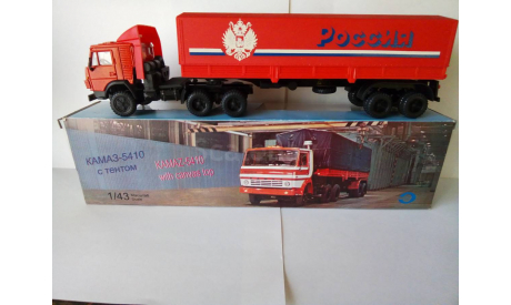 КАМАЗ- 5410  ,,РОССИЯ,,, масштабная модель, Элекон, 1:43, 1/43