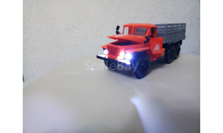 урал-375, масштабная модель, Технопарк, scale43