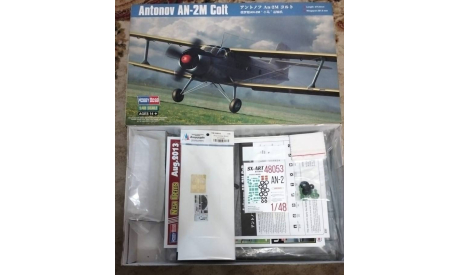 Антонов АН-2М Кольт + дополнения, сборные модели авиации, HOBBYBOSS, scale48, КА