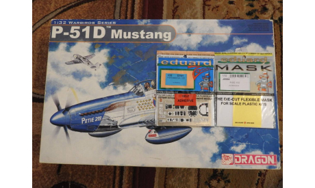 Dragon 3201 P-51D Mustang, сборные модели авиации, 1:32, 1/32