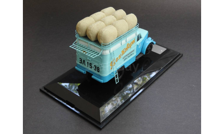 КИ-51 Фургон на базе GAZ-51 ’Промтовары’ DIP MODELS 105170, масштабная модель, ГАЗ, scale43