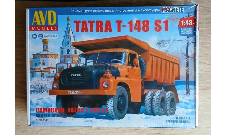 AVD Models TATRA T-148 S1, сборная модель автомобиля, 1:43, 1/43