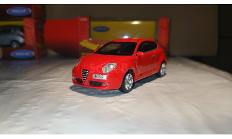 Alfa Romeo MiTo (Welly) 1/43, масштабная модель, scale43