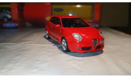Alfa Romeo MiTo (Welly) 1/43 с улучшениями, масштабная модель, scale43