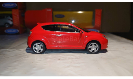 Alfa Romeo MiTo (Welly) 1/43 с улучшениями, масштабная модель, scale43
