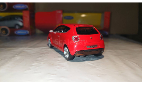 Alfa Romeo MiTo (Welly) 1/43 с улучшениями, масштабная модель, scale43