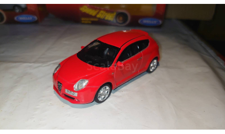 Alfa Romeo MiTo (Welly) 1/43 с улучшениями, масштабная модель, scale43
