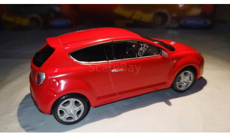 Alfa Romeo MiTo (Welly) 1/43 с улучшениями, масштабная модель, scale43