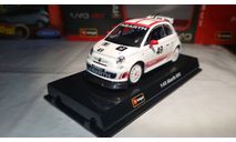 FIAT 500 Abarth (Bburago) 1/43, масштабная модель, scale43