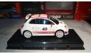 FIAT 500 Abarth (Bburago) 1/43, масштабная модель, scale43