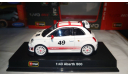 FIAT 500 Abarth (Bburago) 1/43, масштабная модель, scale43