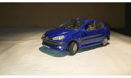 Peugeot 206 (Hongwell). Scale 1/43., масштабная модель, Bauer/Cararama/Hongwell, 1:43