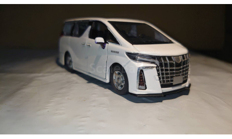 Toyota Alphard 3-d generation (AH30; 2023). 1/43 с доработками, масштабная модель, NoName, scale43